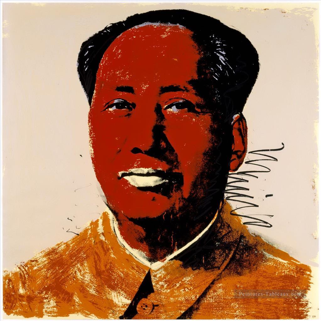 Mao Zedong 7 Andy Warhol Oil Paintings
